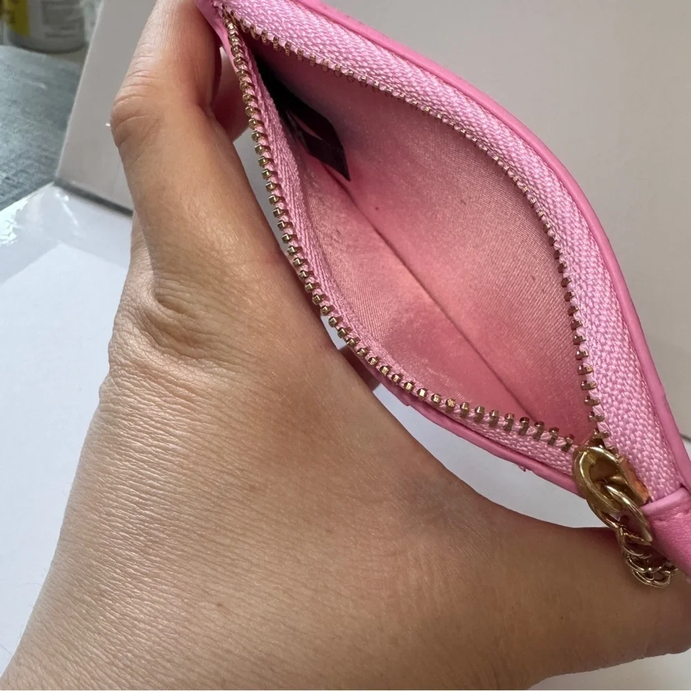 Pink and Yellow Powerpuff Girls Flat wallet NWT